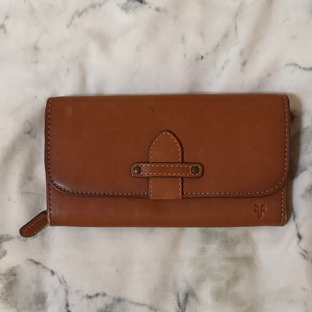 Frye Brown Leather Wallet